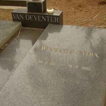 DEVENTER Wynanda Lydia, van 1922-1990