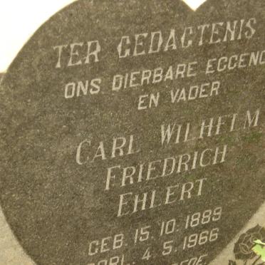 EHLERT Carl Wilhelm Friedrich 1889-1966