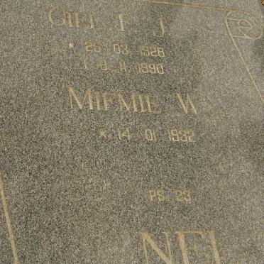 NEL Giel F.J. 1928-1990 &amp; Miemie W. 1932-