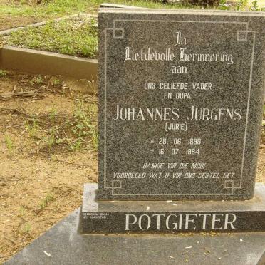POTGIETER Johannes Jurgens 1898-1997