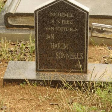 SONNEKUS Jan Harem