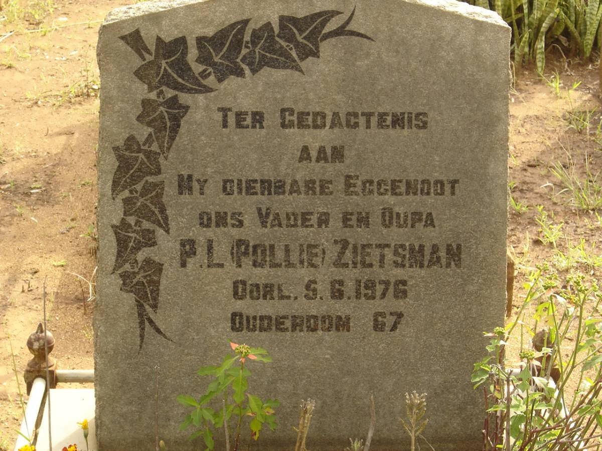 ZIETSMAN P.L. -1976