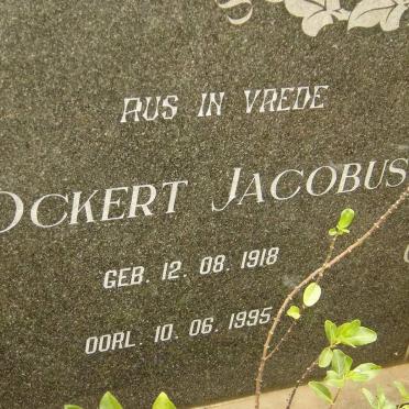 ? Ockert Jacobus 1918-1995