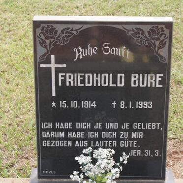 BURE Friedhold 1914-1993
