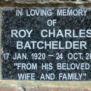 BATCHELDER Roy Charles 1920-2002