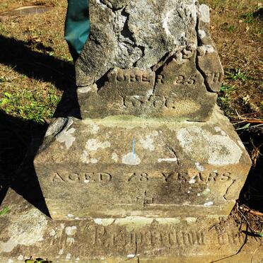 6. Unknown :: Illegible graves