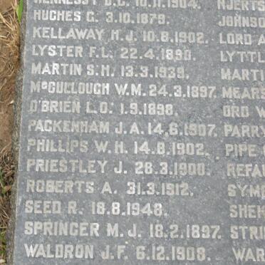 7. MEMORIAL TO MEMBERS OF THE NATAL MOUNTED POLICE AND NATAL POLICE