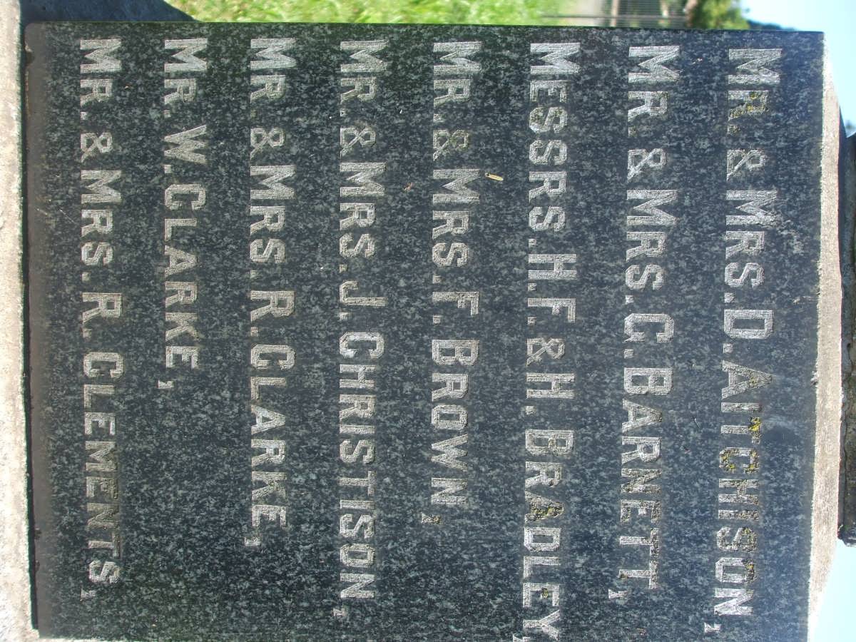 2. 1880 Memorial. A - C