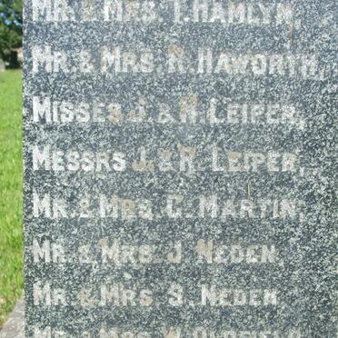 3. 1880 Memorial. H - O