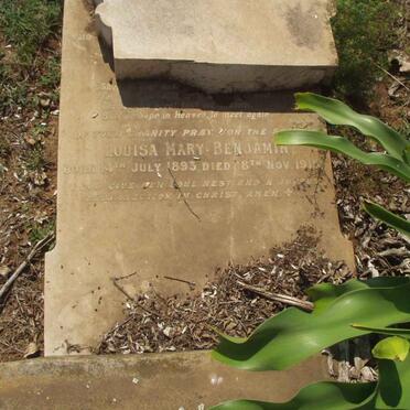 BENJAMIN Louisa Mary 1893-1915