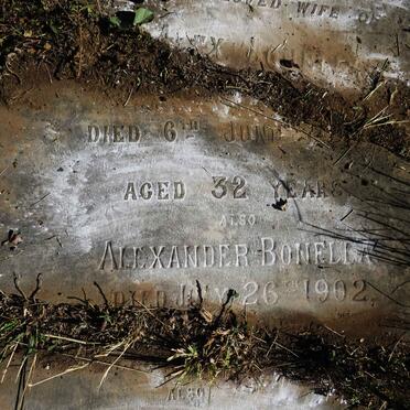 BONELLA Alexander -1902 :: BONELLA  Agnes Mary -1903 _2