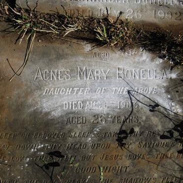 BONELLA Alexander -1902 :: BONELLA  Agnes Mary -1903 _1