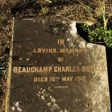 BUTLER Beauchamp Charles -1919