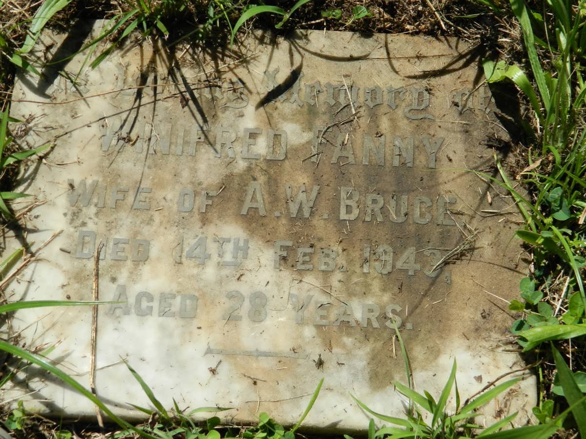BRUCE Winifred Fanny -1943