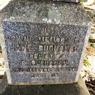 BUCHANAN Jane -1901