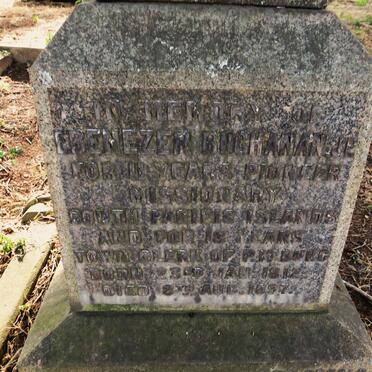 BUCHANAN Ebenezer 1812-1897