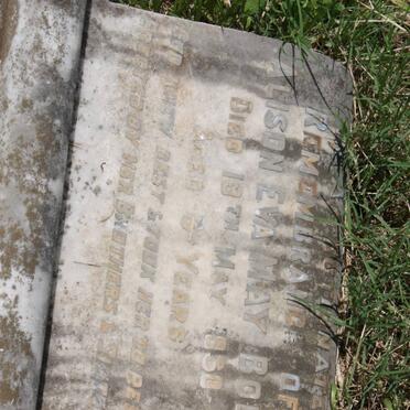 BOLD Alison Eva May -1930