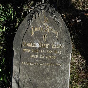 BARNES Charles Henry -1892