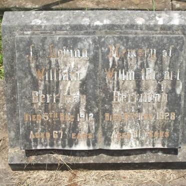 BERRIMAN William -1912 &amp; BERRIMAN Wilmot Bryant -1928