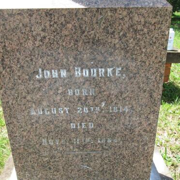 BOURKE John 1814-1884