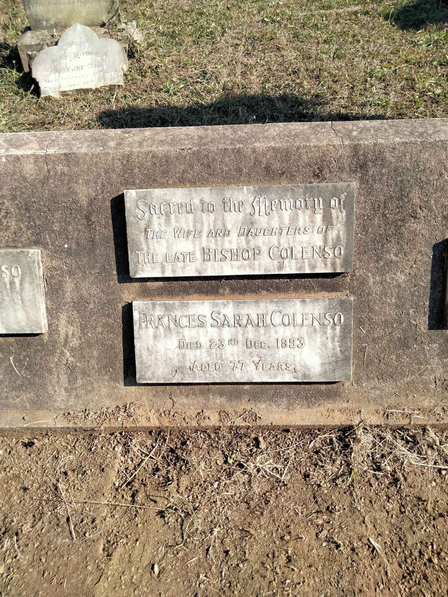 COLENSO Frances Sarah -1893