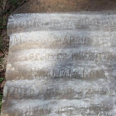 COX Mabel Charlotte -1924