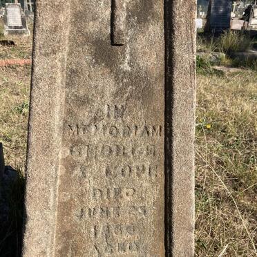 COPE George A.  -1866