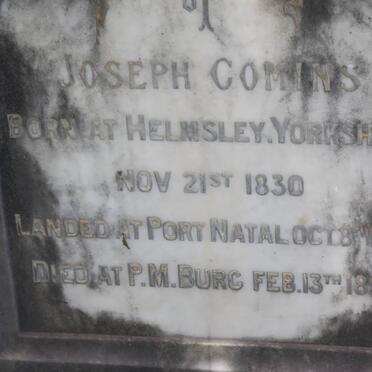 COMINS Joseph 1830-1897 & Lucy -1932 _2