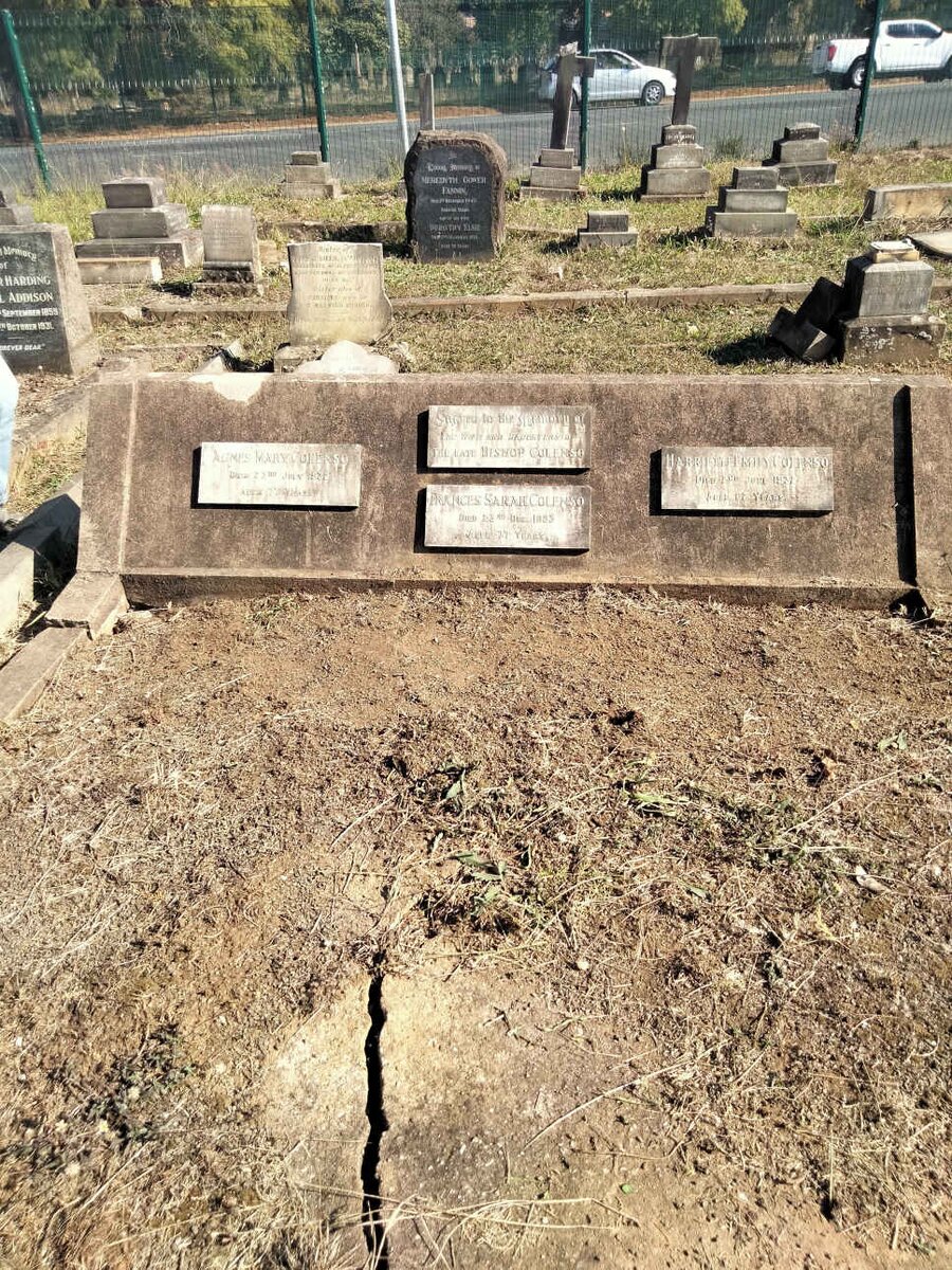 COLENSO Agnes Mary -1932 :: COLENSO Frances Sarah -1893 :: COLENSO Harriette Emily -1932