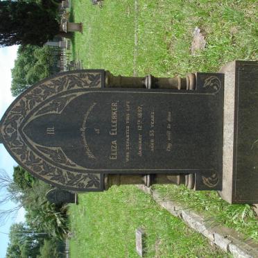 ELLERKER Thomas -1904 &amp; Eliza -1897