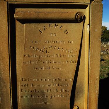 EAGLESTONE Gabriel -1860