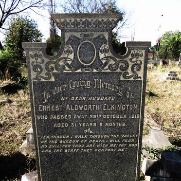 ELKINGTON Ernest Aldworth -1918