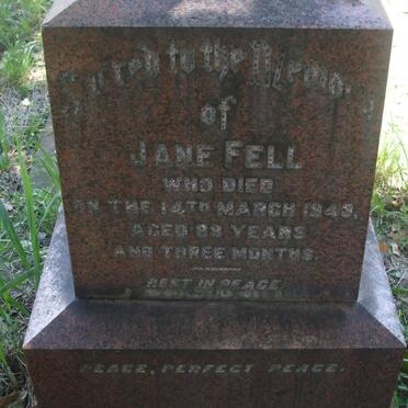 FELL Jane -1943