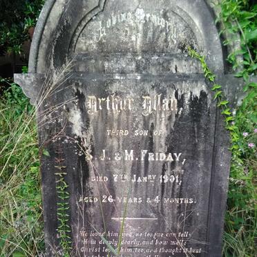 FRIDAY Arthur Allan -1901