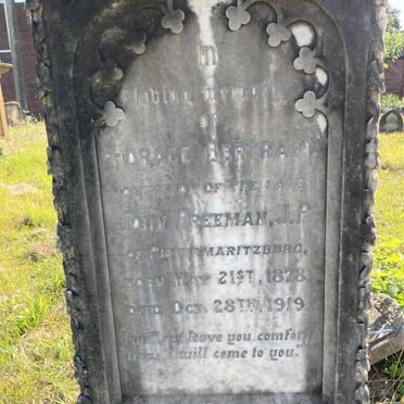 FREEMAN Horace Bertram 1878-1919