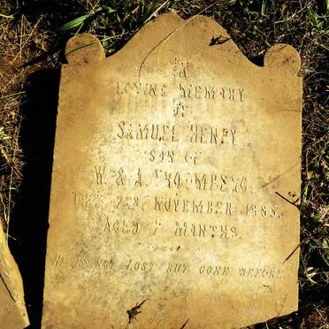 FROOMBERG Samuel Henry -1885