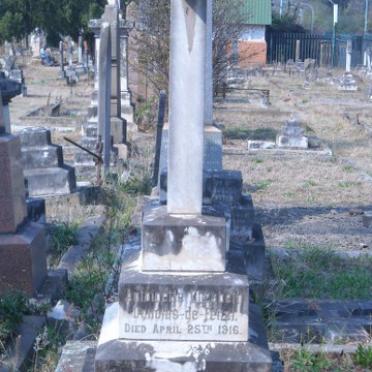 FENZI Antoinette Elizabeth, DOUGLAS-DE -1916