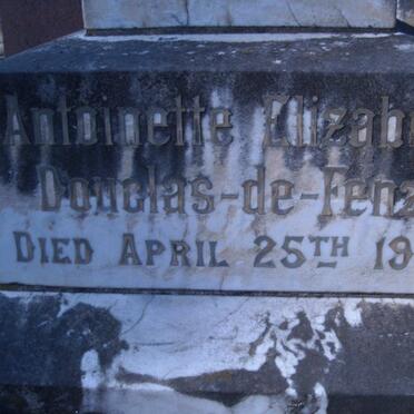 FENZI Antoinette Elizabeth, DOUGLAS-DE -1916