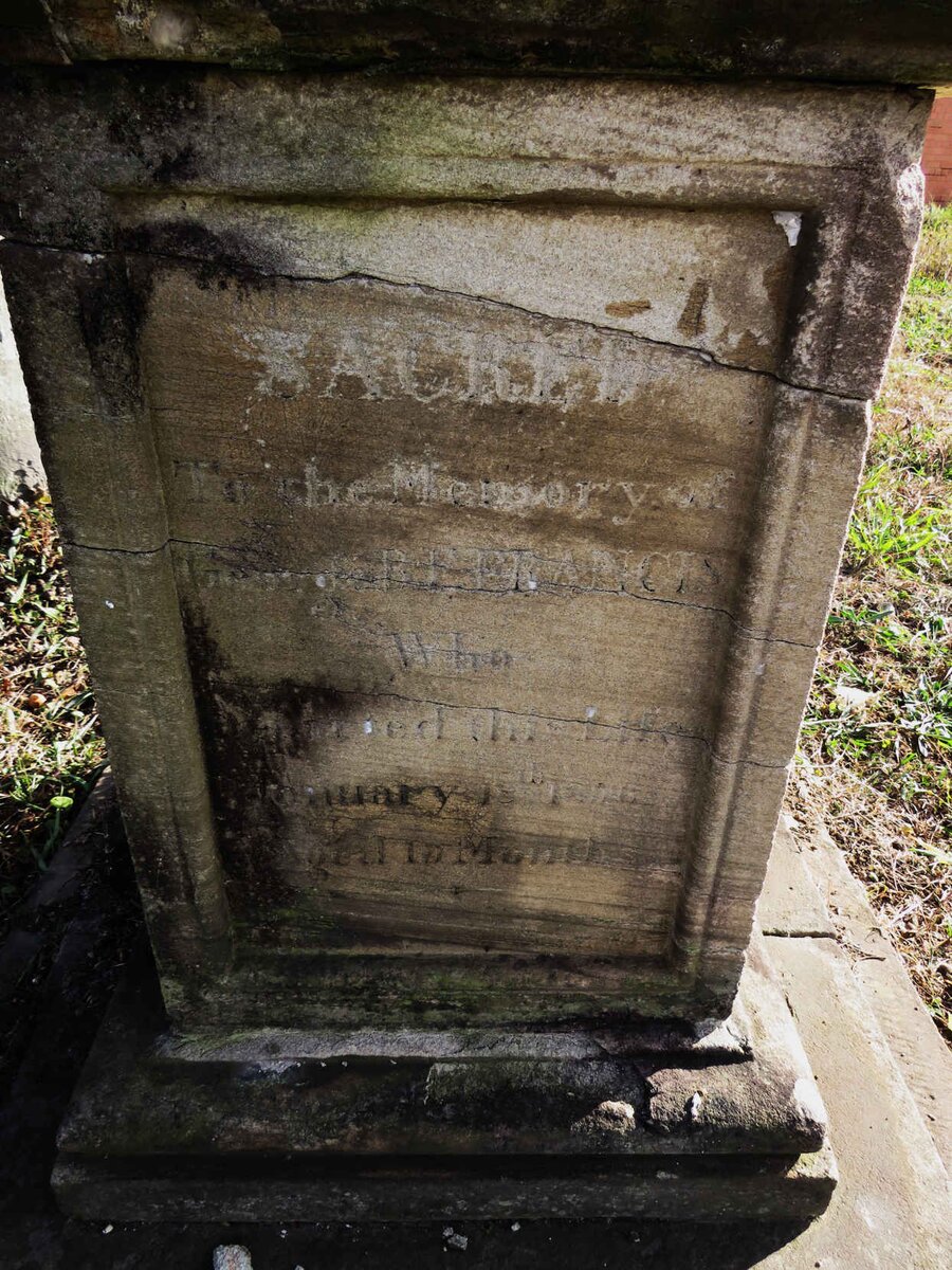 FRANCIS George B.I. -1856