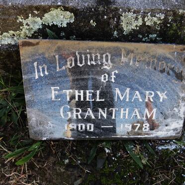GRANTHAM Walter Lewis -1921 :: GRANTHAM Florence Sophia -1937 :: GRANTHAM Ethel Mary 1900-1978 _2