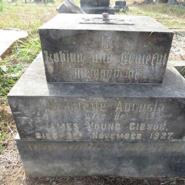 GIBSON Harriette Augusta -1927