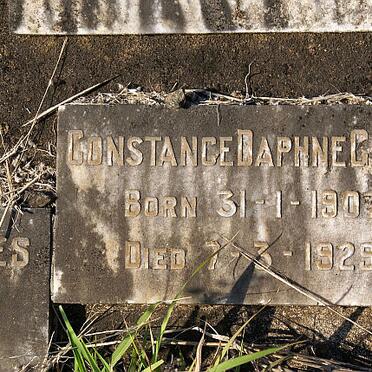 GOBLE Constance Daphne 1907-1929