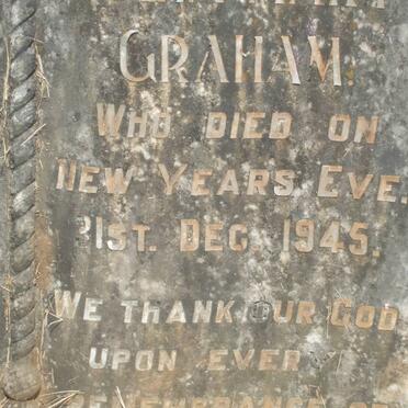 GRAHAM Julia Mary -1945