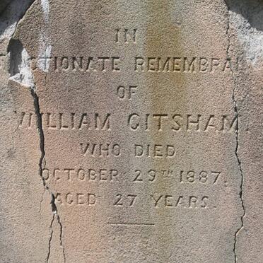 GITSHAM William -1887