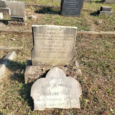 GILES Katharine 1841-1910