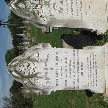 GREENFIELD Fanny -1900 :: SOUTHWOOD Lavinia -1900