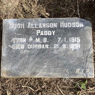 HUDSON Hugh Allanson 1915-1991