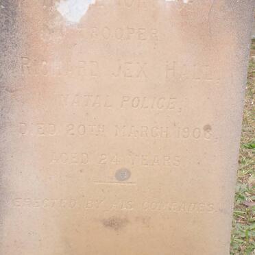 HALL Richard Jex -1908