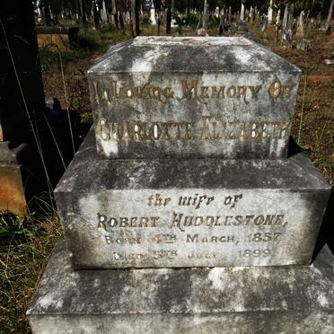 HUDDLESTONE Charlotte Elizabeth 1857-1899