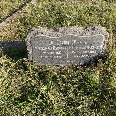 HARWARD Auberon G.N. -1930 & M.C. -1962